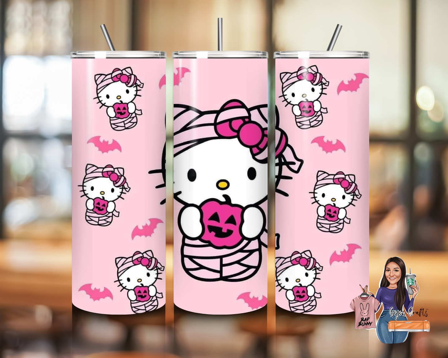 Kitty Halloween 20oz Tumbler
