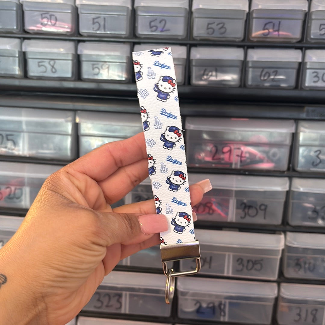 Kitty Keychain Wristlets
