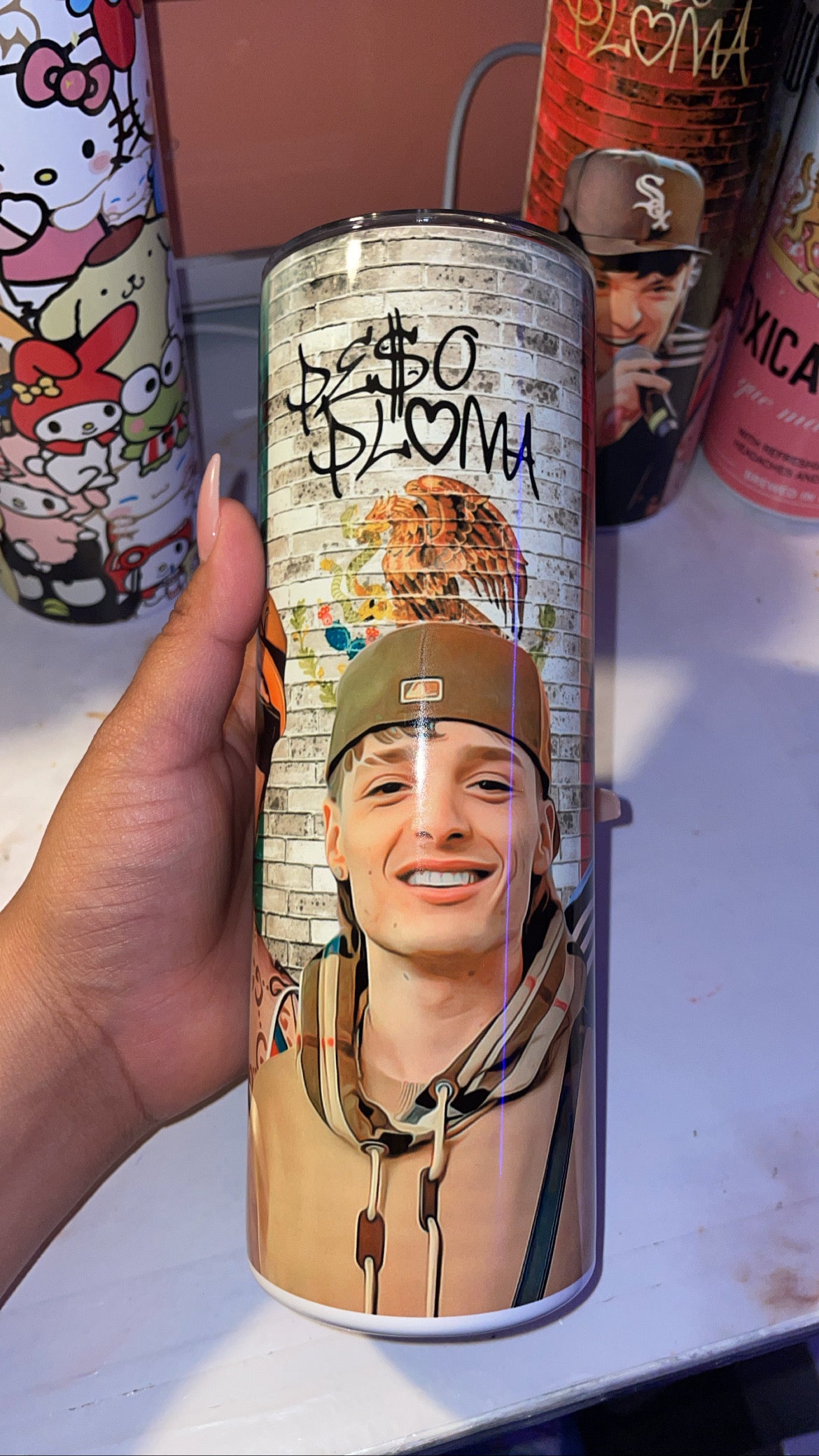 Peso Pluma Inspired 20oz Tumbler