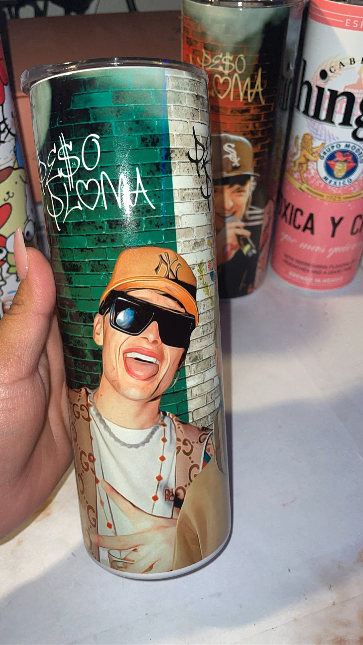 Peso Pluma Inspired 20oz Tumbler