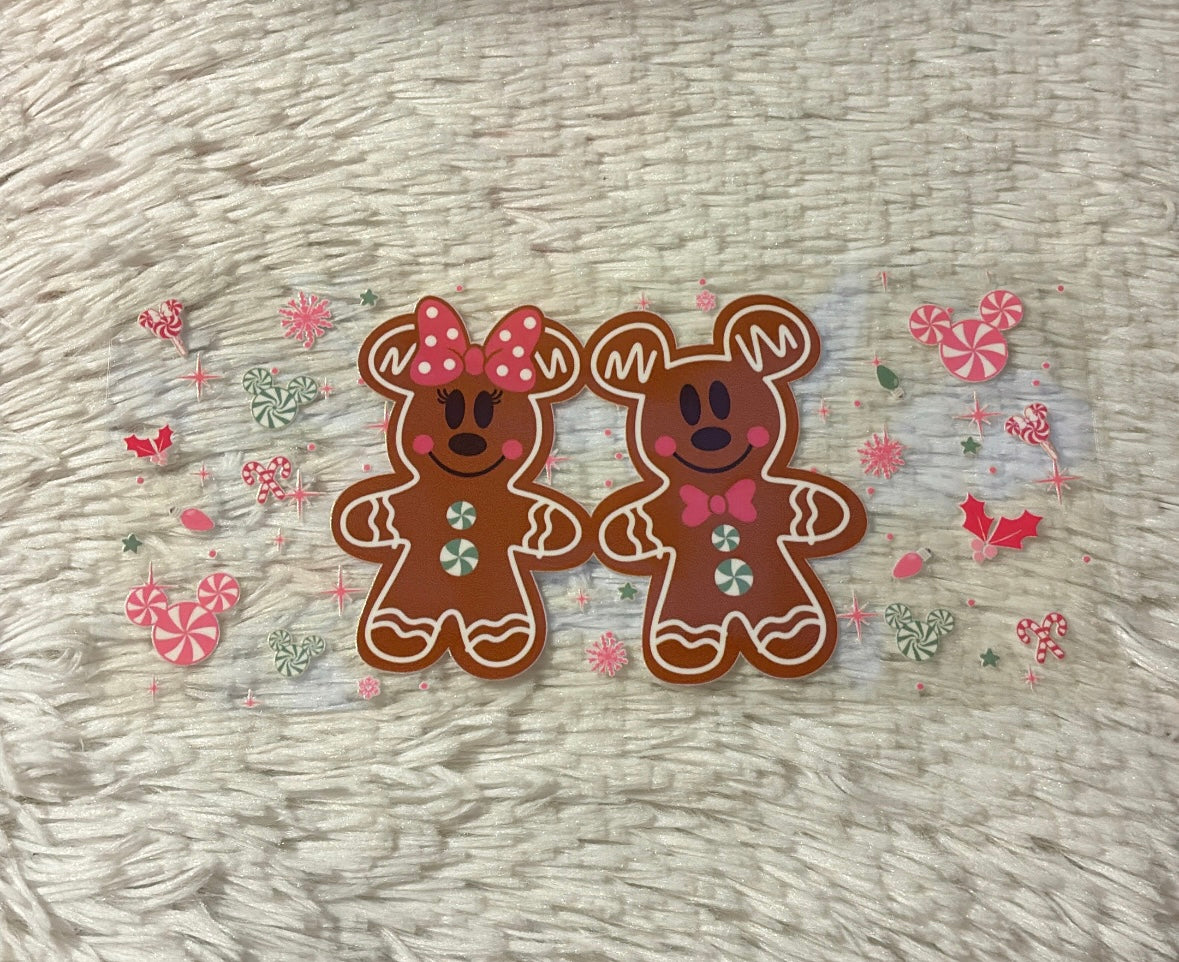 Gingerbread 16oz UVDTF WRAP