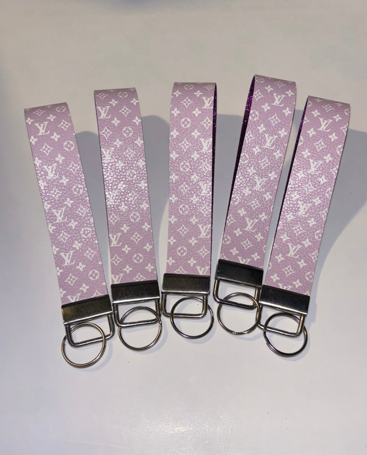 LV Lavender KeyChain
