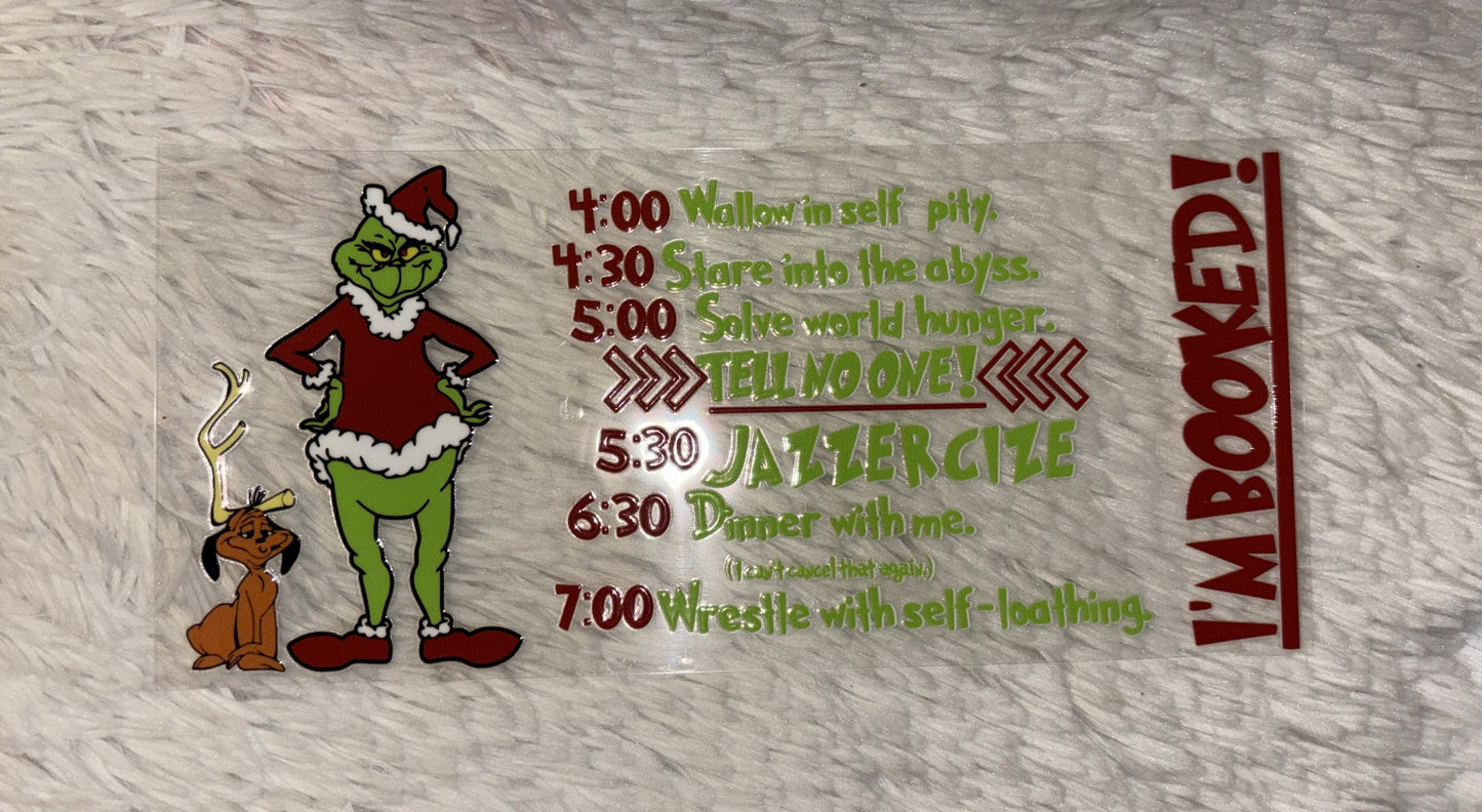 Grinchmas 16oz UVDTF WRAPS