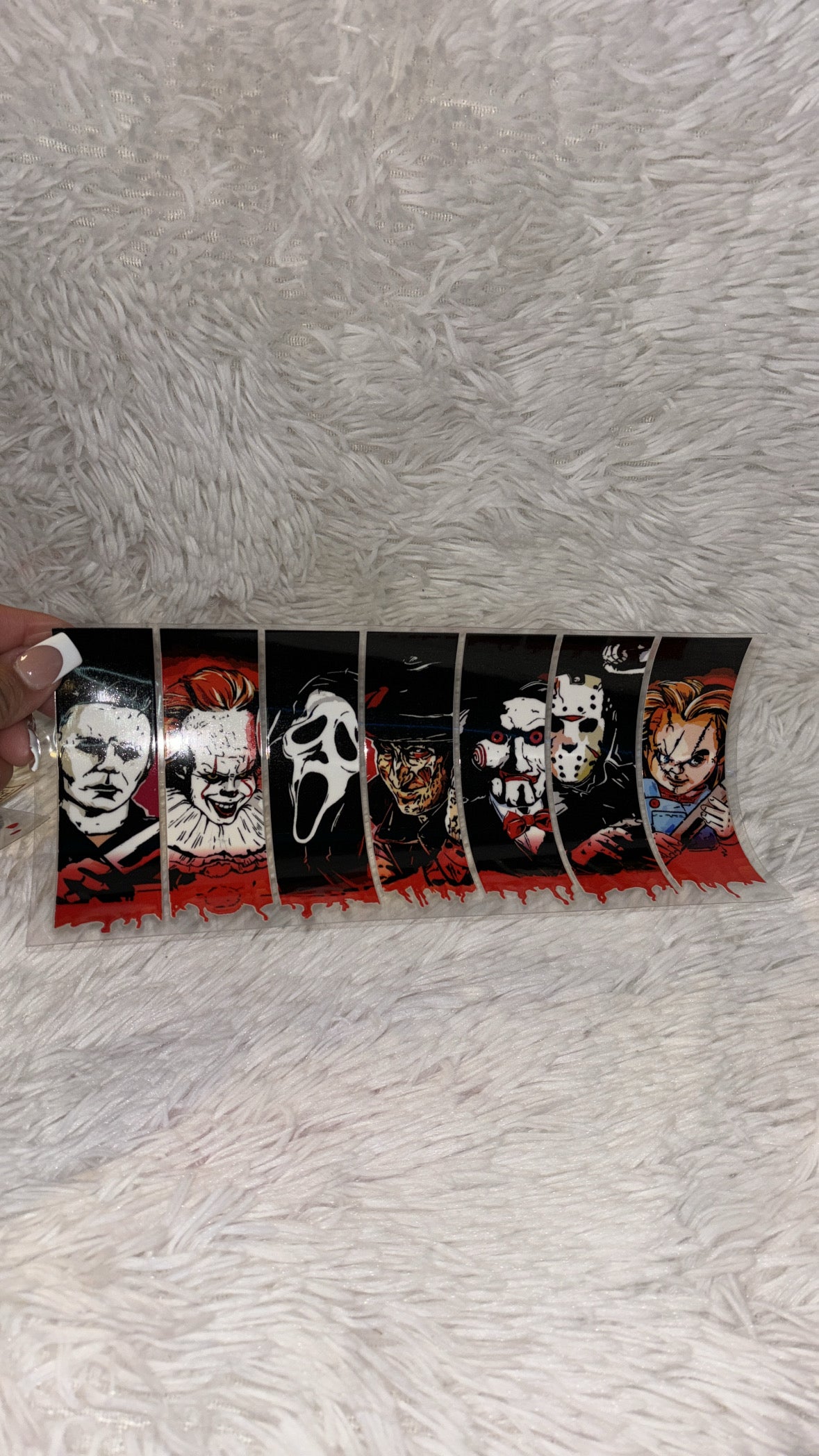 Halloween Friends UVDTF 16oz Wrap