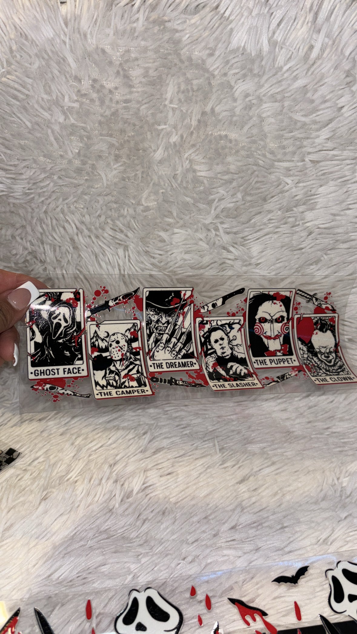 Halloween Friends UVDTF 16oz Wrap