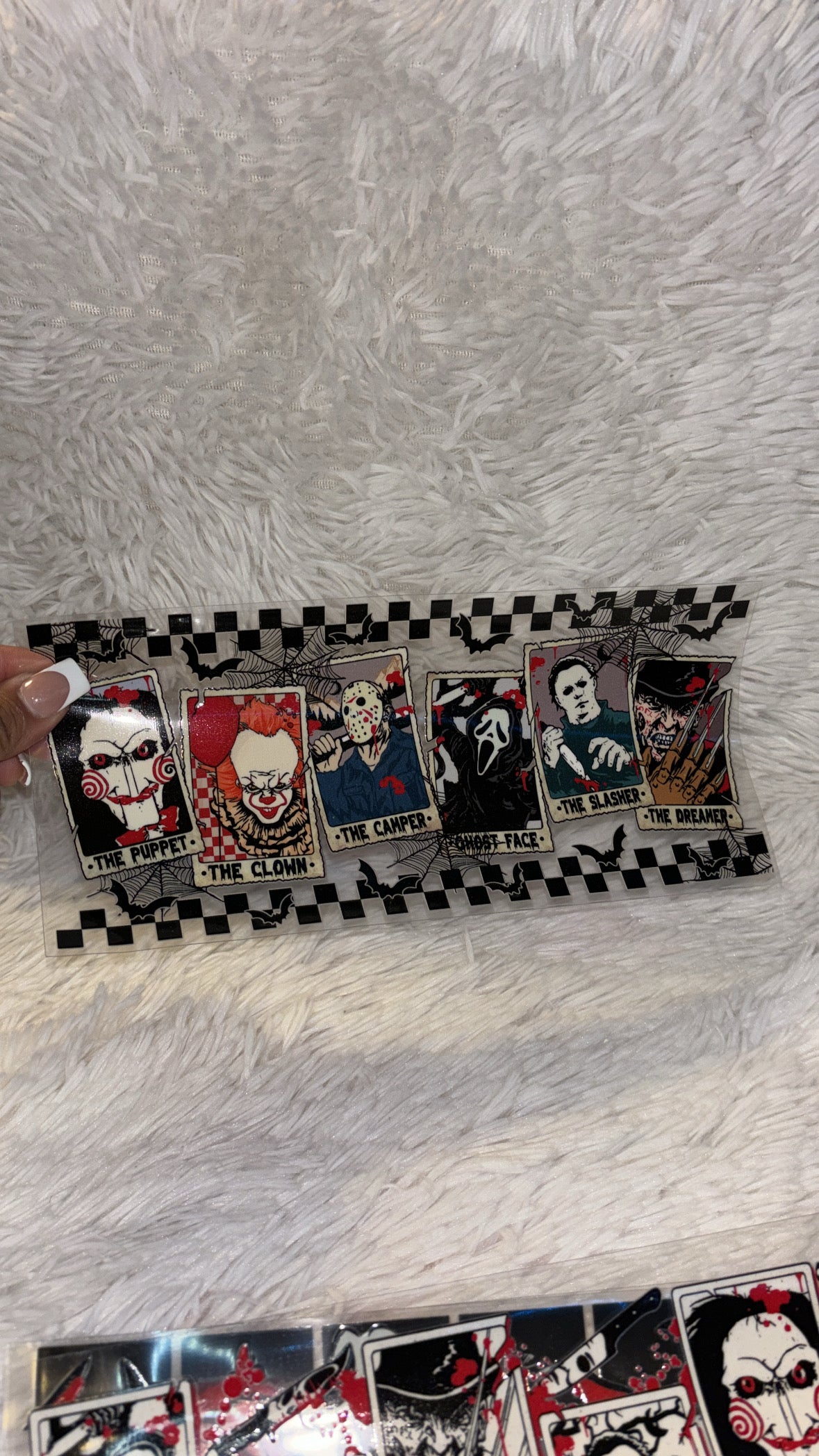 Halloween Friends UVDTF 16oz Wrap