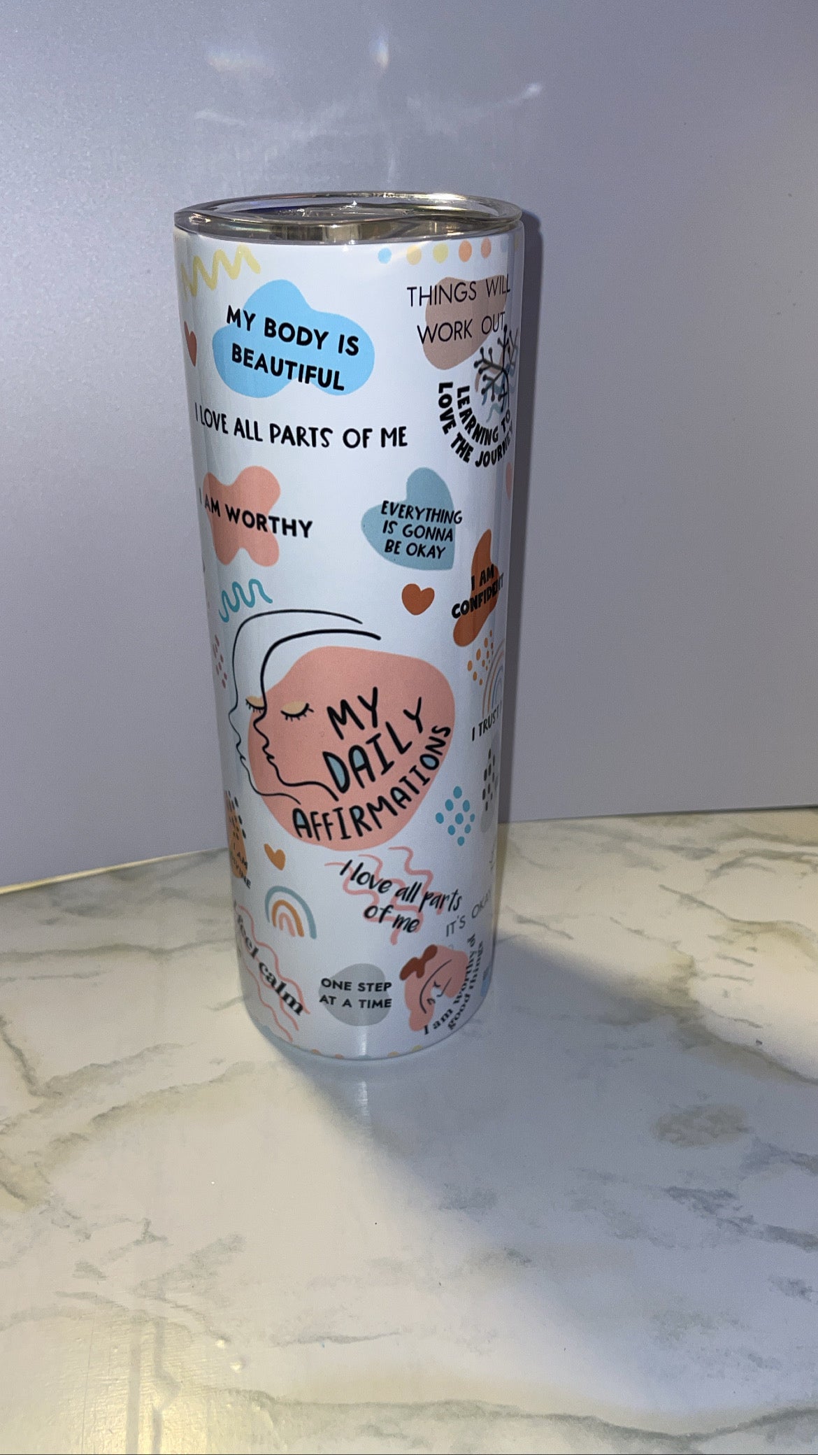 Daily Affirmation 20oz Tumbler